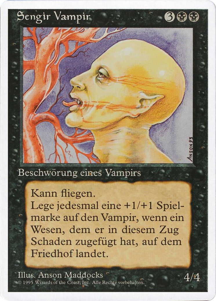 Magic: The Gathering - Sengir-Vampir - Fourth Edition