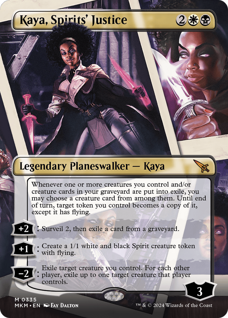 Magic: The Gathering - Kaya, Spirits' Justice - Murders at Karlov Manor