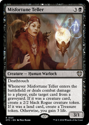 Magic: The Gathering - Misfortune Teller - Outlaws of Thunder Junction Commander