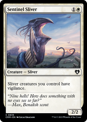 Magic: The Gathering - Sentinel Sliver - Commander Masters