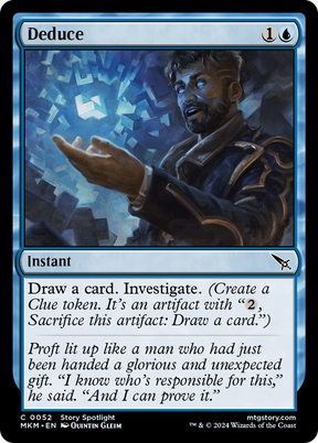 Magic: The Gathering - Deduce - Murders at Karlov Manor