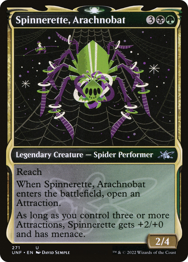 Magic: The Gathering - Spinnerette, Arachnobat Foil - Unfinity