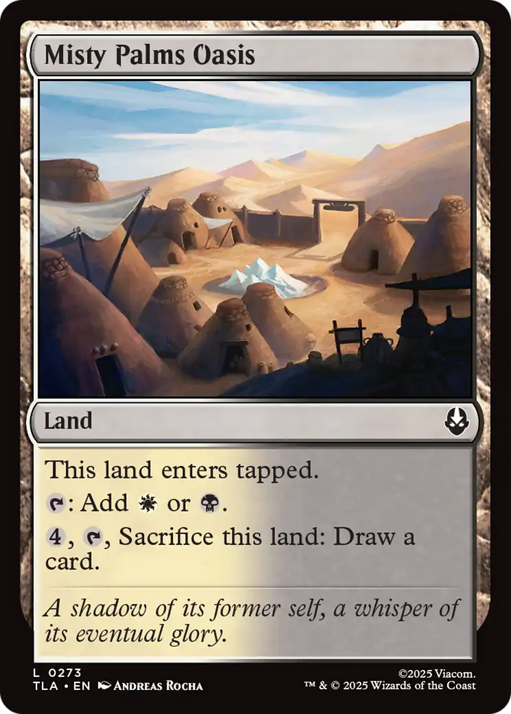 Magic: The Gathering - Misty Palms Oasis - Avatar: The Last Airbender
