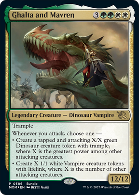 Magic: The Gathering - Ghalta and Mavren Foil - March of the Machine