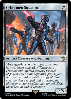 Magic: The Gathering - Cybermen Squadron - Doctor Who