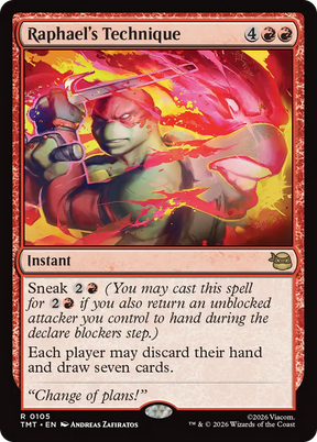 Magic: The Gathering - Raphael's Technique - Teenage Mutant Ninja Turtles