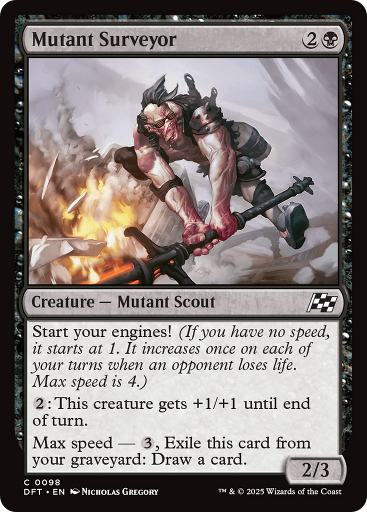 Magic: The Gathering - Mutant Surveyor - Aetherdrift