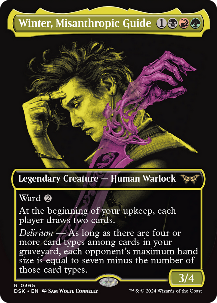 Magic: The Gathering - Winter, Misanthropic Guide - Duskmourn: House of Horror