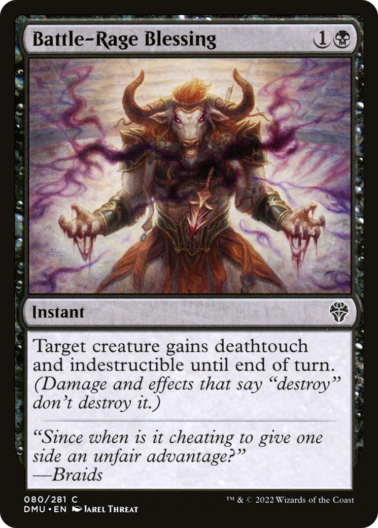 Magic: The Gathering - Battle-Rage Blessing - Dominaria United