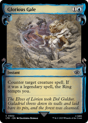 Magic: The Gathering - Glorious Gale Foil - The Lord of the Rings: Tales of Middle-earth
