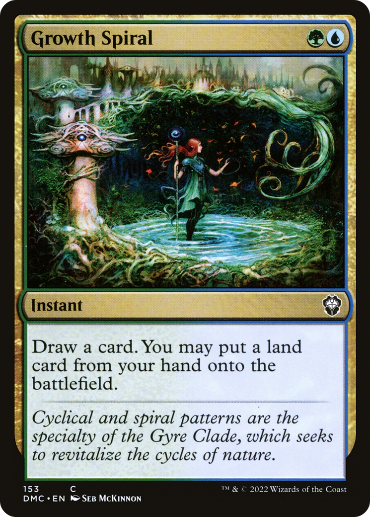 Magic: The Gathering - Growth Spiral - Dominaria United Commander