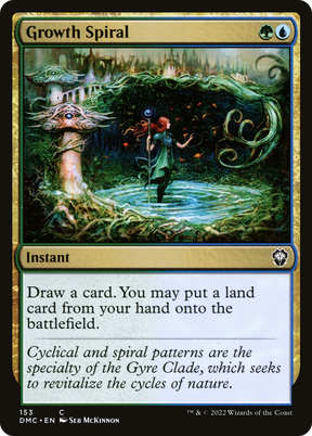 Magic: The Gathering - Growth Spiral - Dominaria United Commander