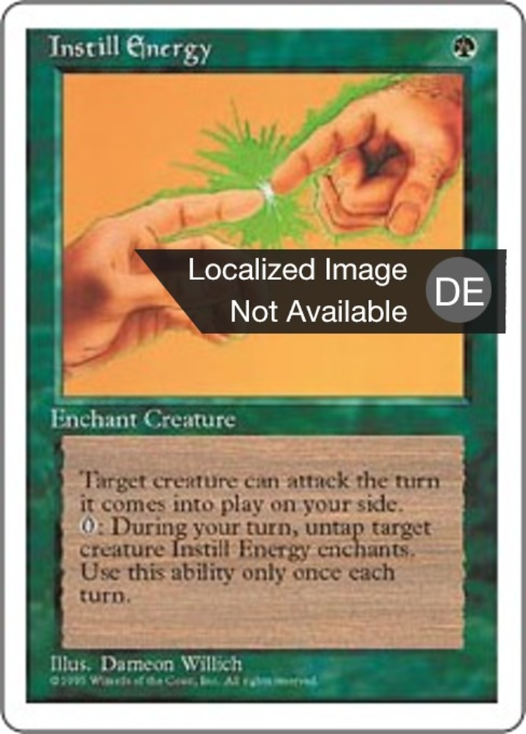 Magic: The Gathering - Energieschub - Fourth Edition