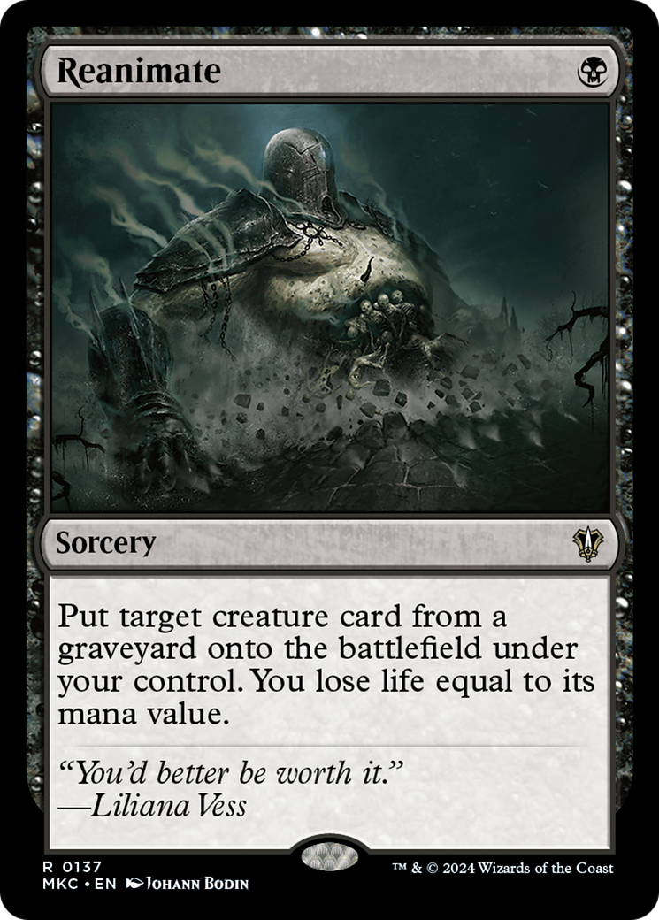 Magic: The Gathering - Reanimate - Murders at Karlov Manor Commander
