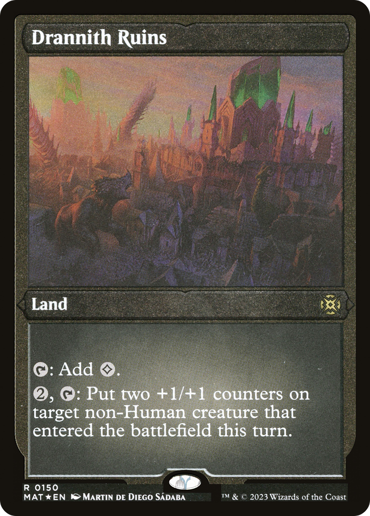 Magic: The Gathering - Drannith Ruins Foil - March of the Machine: The Aftermath