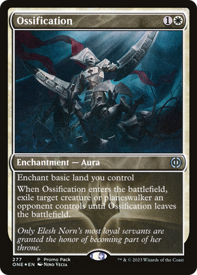 Magic: The Gathering - Ossification Foil - Phyrexia: All Will Be One