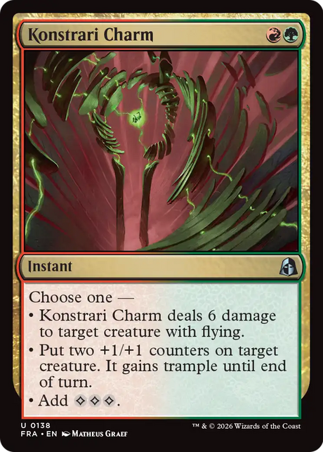 Magic: The Gathering - Konstrari Charm - Reality Fracture