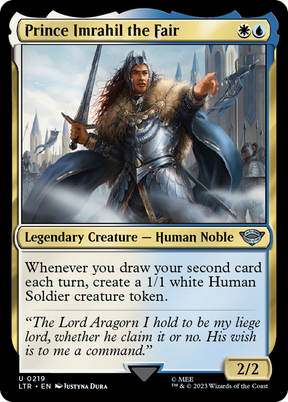 Magic: The Gathering - Prince Imrahil the Fair Foil - The Lord of the Rings: Tales of Middle-earth