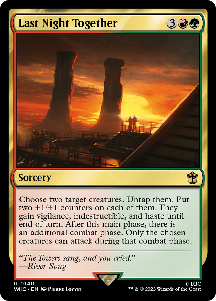 Magic: The Gathering - Last Night Together - Doctor Who