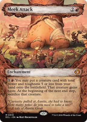 Magic: The Gathering - Meek Attack Foil - Lorwyn Eclipsed