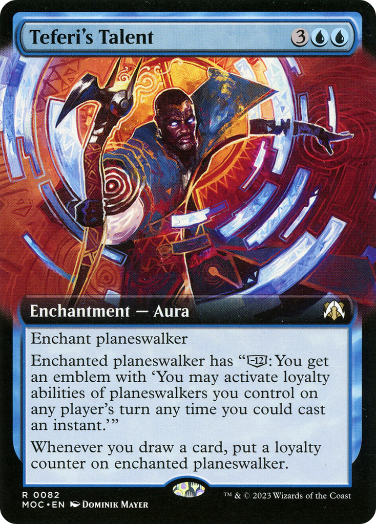 Magic: The Gathering - Teferi's Talent Foil - March of the Machine Commander