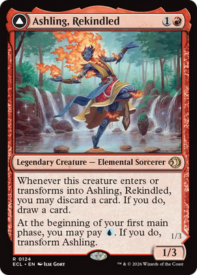 Magic: The Gathering - Ashling, Rekindled // Ashling, Rimebound - Lorwyn Eclipsed