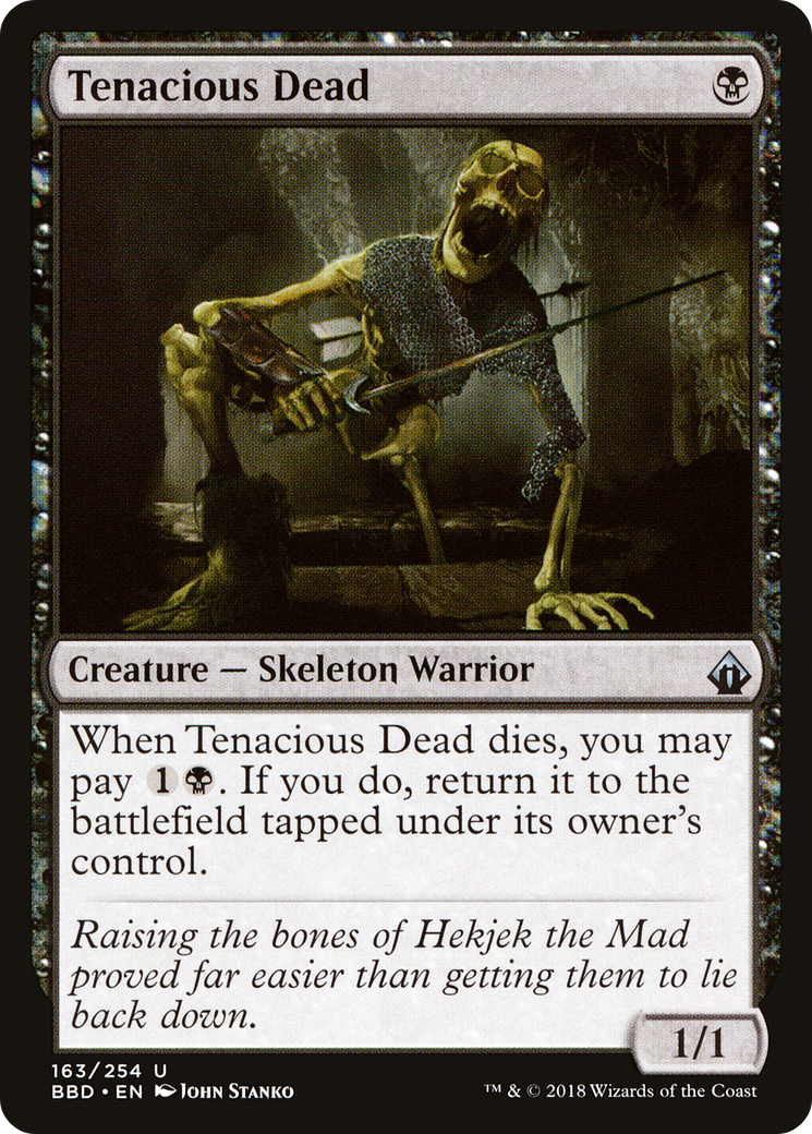 Magic: The Gathering - Tenacious Dead Foil - Battlebond
