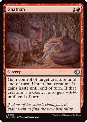 Magic: The Gathering - Goatnap Foil - Lorwyn Eclipsed