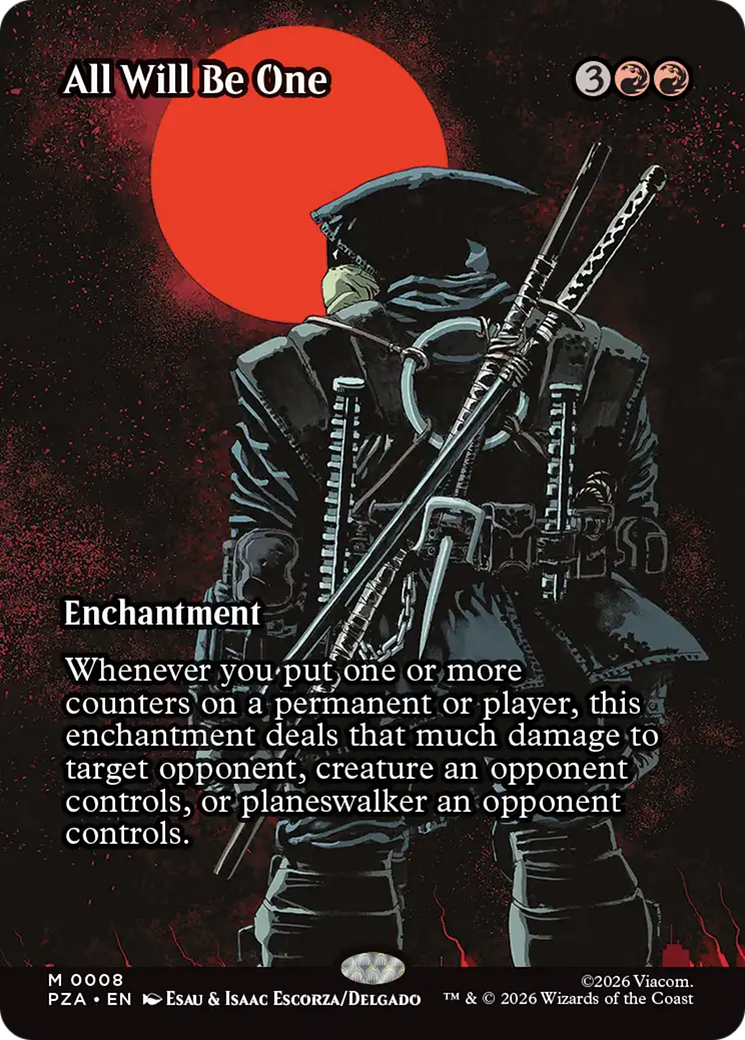 Magic: The Gathering - All Will Be One Foil - Teenage Mutant Ninja Turtles Source Material