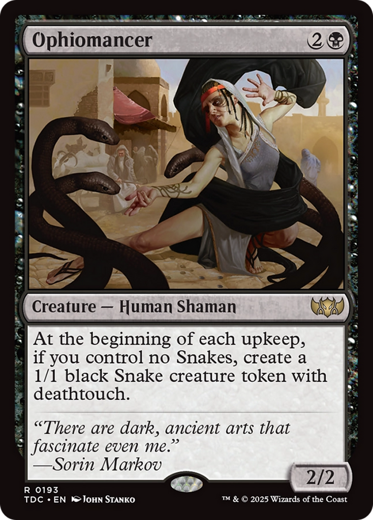 Magic: The Gathering - Ophiomancer - Tarkir: Dragonstorm Commander