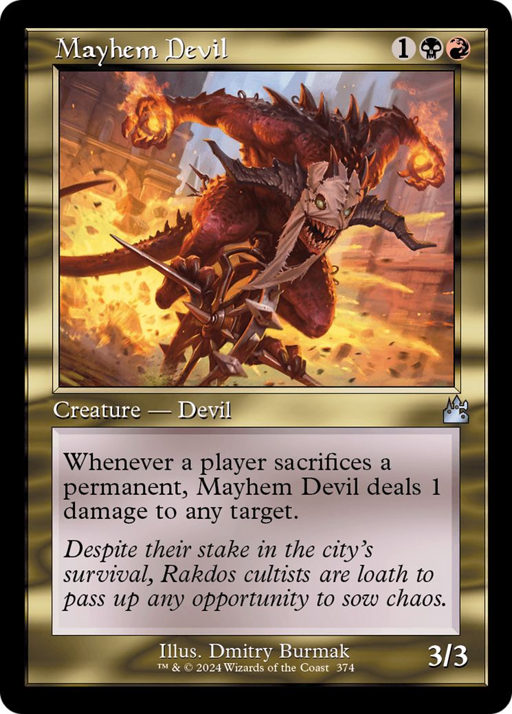 Magic: The Gathering - Mayhem Devil - Ravnica Remastered