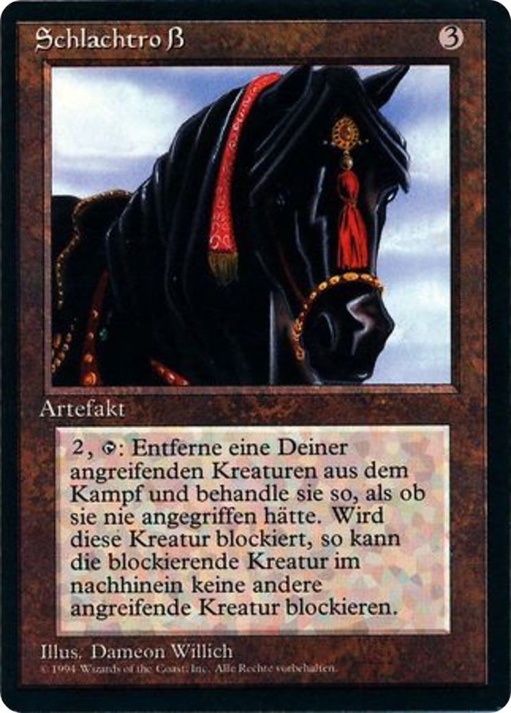 Magic: The Gathering - Schlachtroß - Foreign Black Border