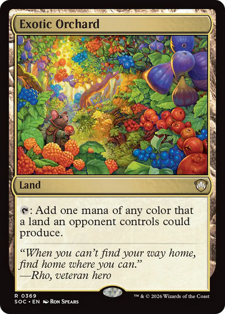 Magic: The Gathering - Exotic Orchard - Secrets of Strixhaven Commander