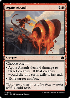 Magic: The Gathering - Agate Assault Foil - Bloomburrow