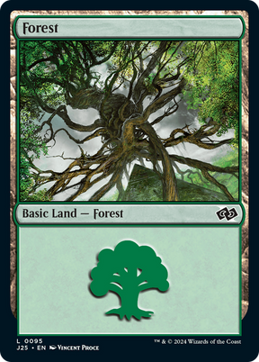 Magic: The Gathering - Forest - Foundations Jumpstart