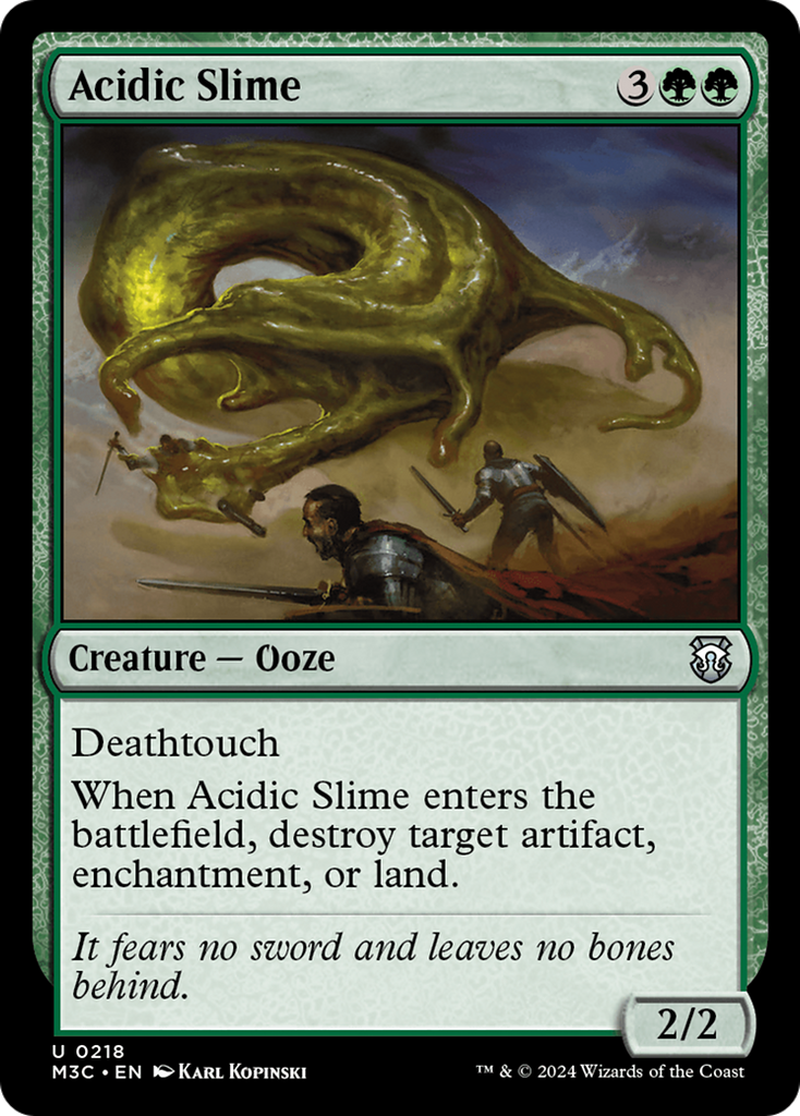 Magic: The Gathering - Acidic Slime - Modern Horizons 3 Commander