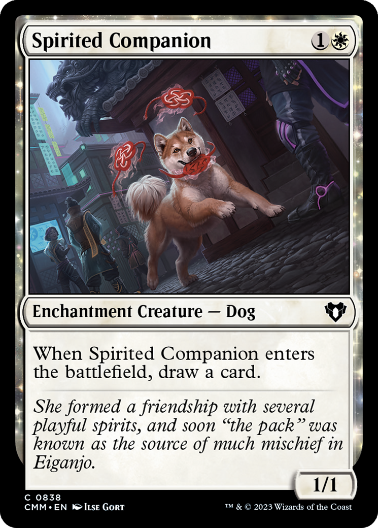 Magic: The Gathering - Spirited Companion - Commander Masters