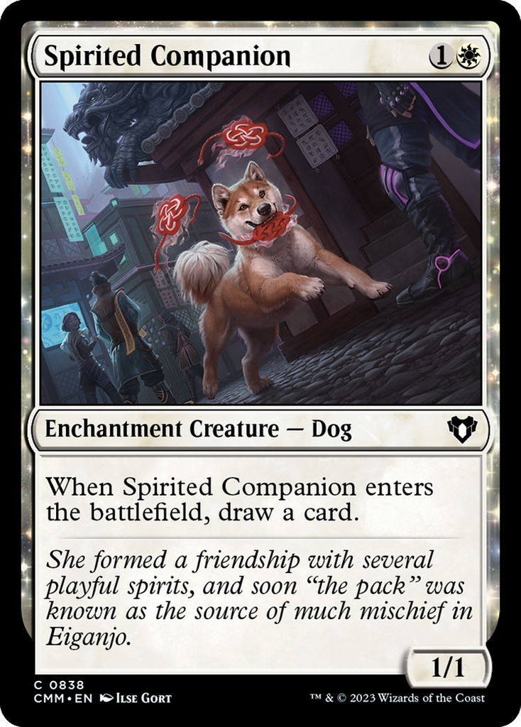 Magic: The Gathering - Spirited Companion - Commander Masters