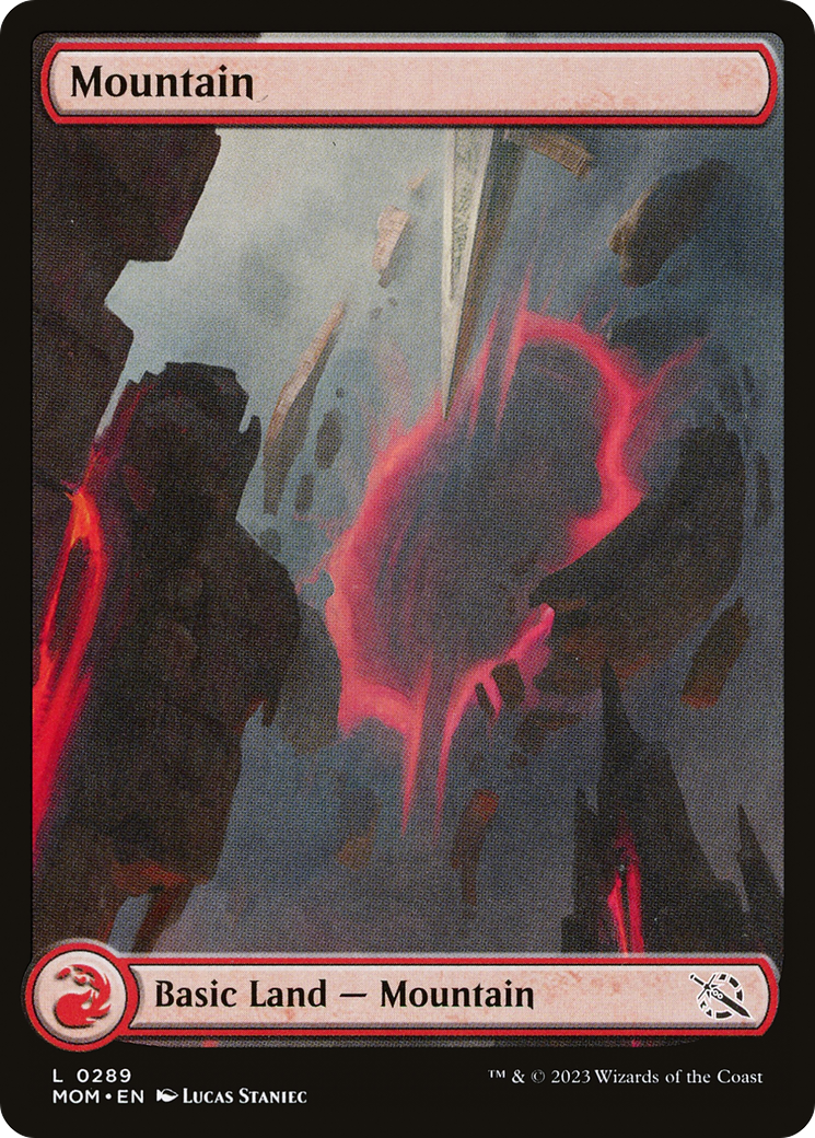 Magic: The Gathering - Mountain #289 Foil - March of the Machine
