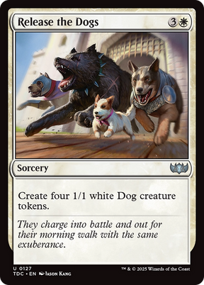 Magic: The Gathering - Release the Dogs - Tarkir: Dragonstorm Commander