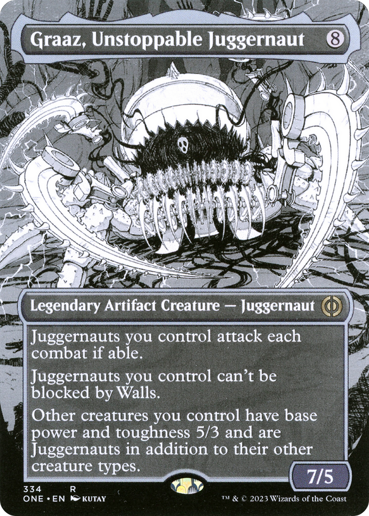 Magic: The Gathering - Graaz, Unstoppable Juggernaut - Phyrexia: All Will Be One
