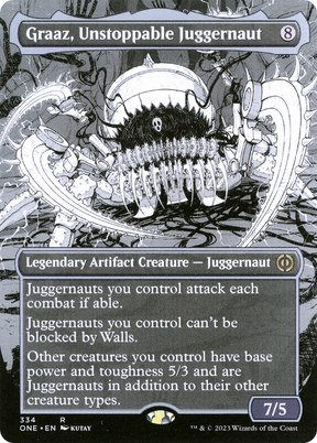 Magic: The Gathering - Graaz, Unstoppable Juggernaut - Phyrexia: All Will Be One