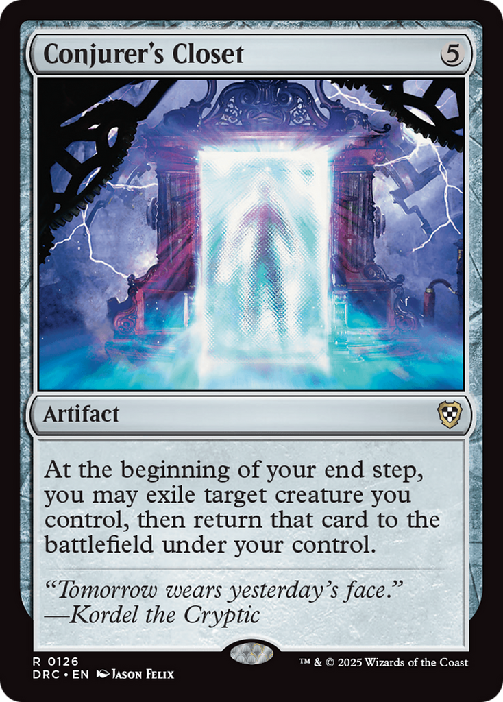 Magic: The Gathering - Conjurer's Closet - Aetherdrift Commander