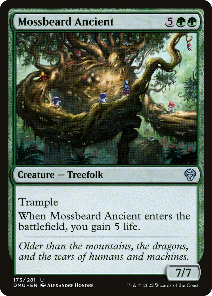 Magic: The Gathering - Mossbeard Ancient Foil - Dominaria United