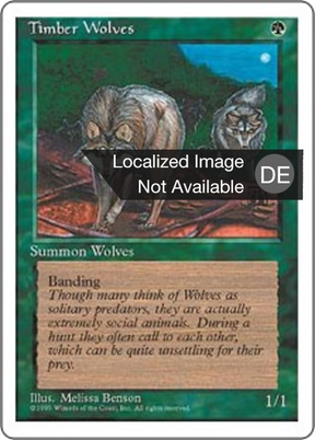 Magic: The Gathering - Waldwölfe - Fourth Edition