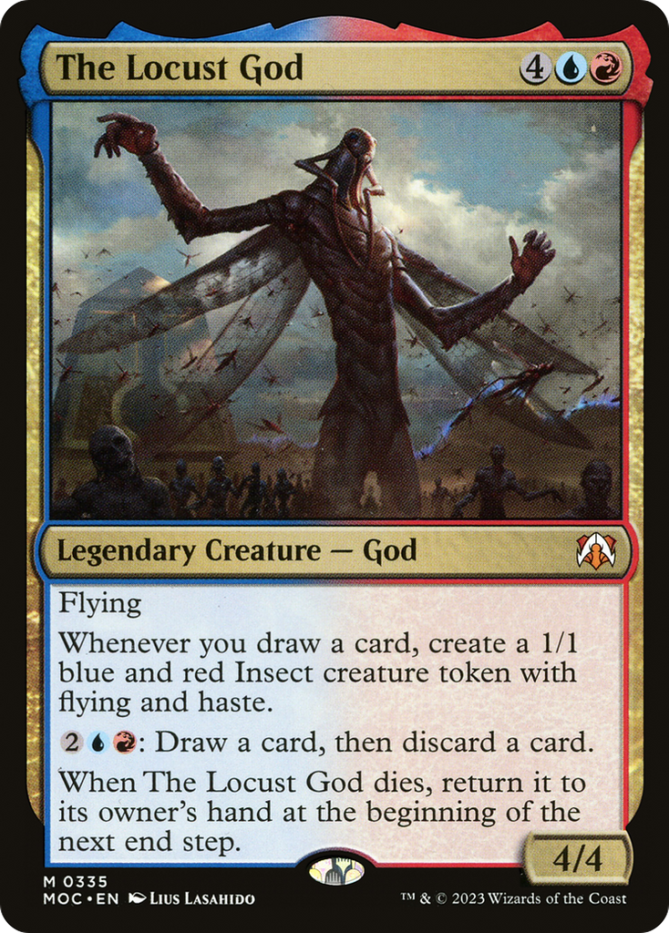 Magic: The Gathering - The Locust God - March of the Machine Commander