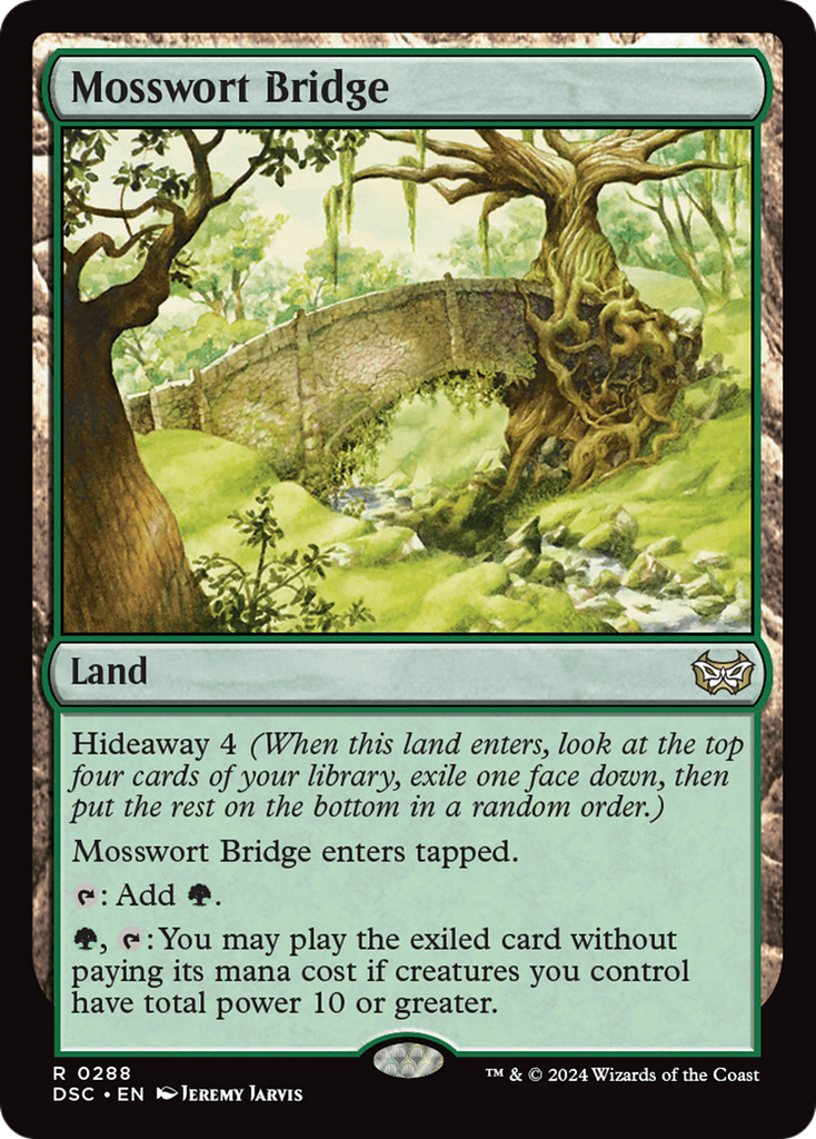 Magic: The Gathering - Mosswort Bridge - Duskmourn: House of Horror Commander