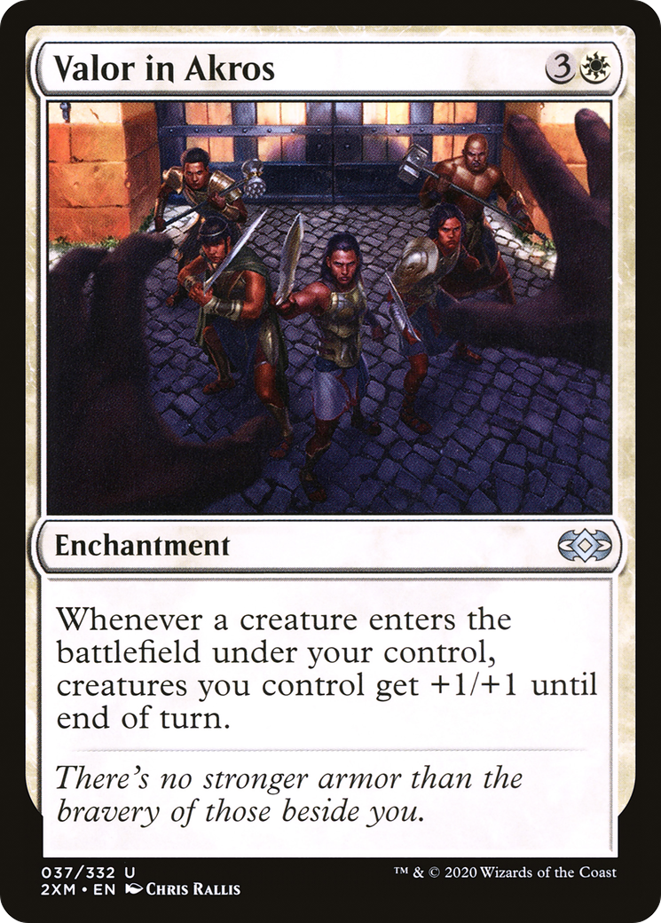 Magic: The Gathering - Valor in Akros Foil - Double Masters