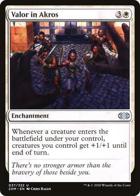 Magic: The Gathering - Valor in Akros Foil - Double Masters