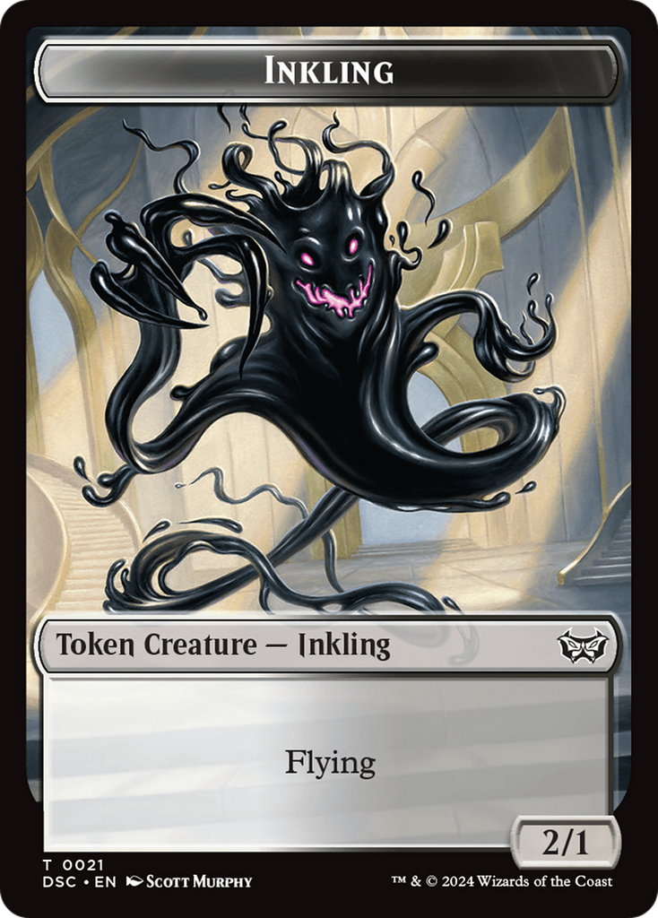 Magic: The Gathering - Inkling Token - Duskmourn Commander Tokens